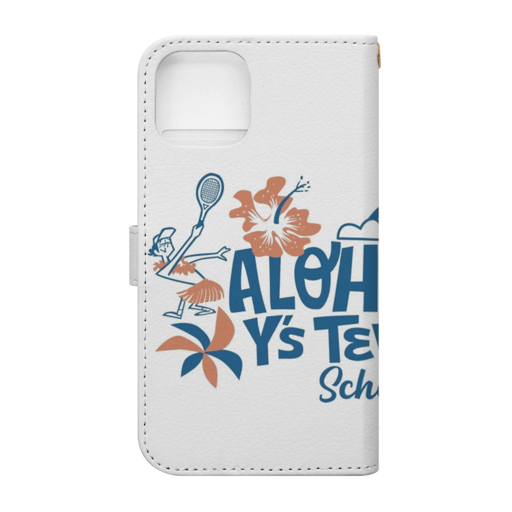 Y's TennisのALOHA from Y's Tennis Book-Style Smartphone Case :back