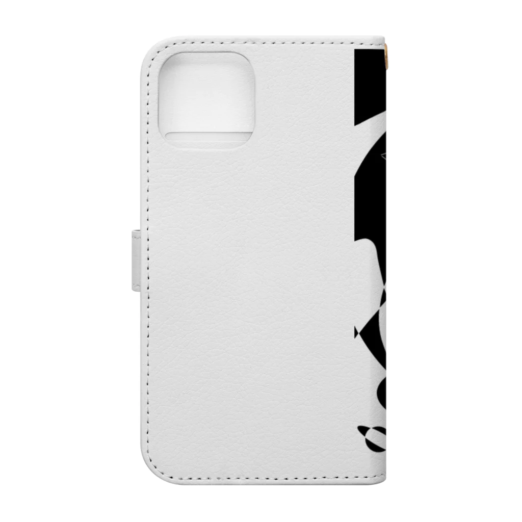 Raitaaa-Reeの黒色世界 Book-Style Smartphone Case :back