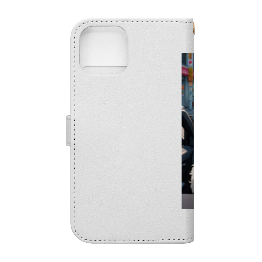 リキ製作所の運転、合ってる？ Book-Style Smartphone Case :back