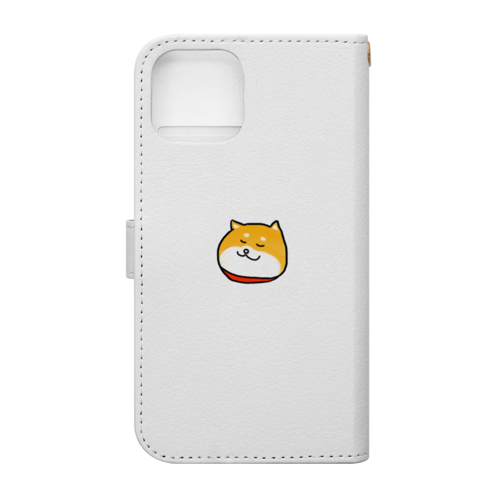 みーのまんぞく犬 Book-Style Smartphone Case :back