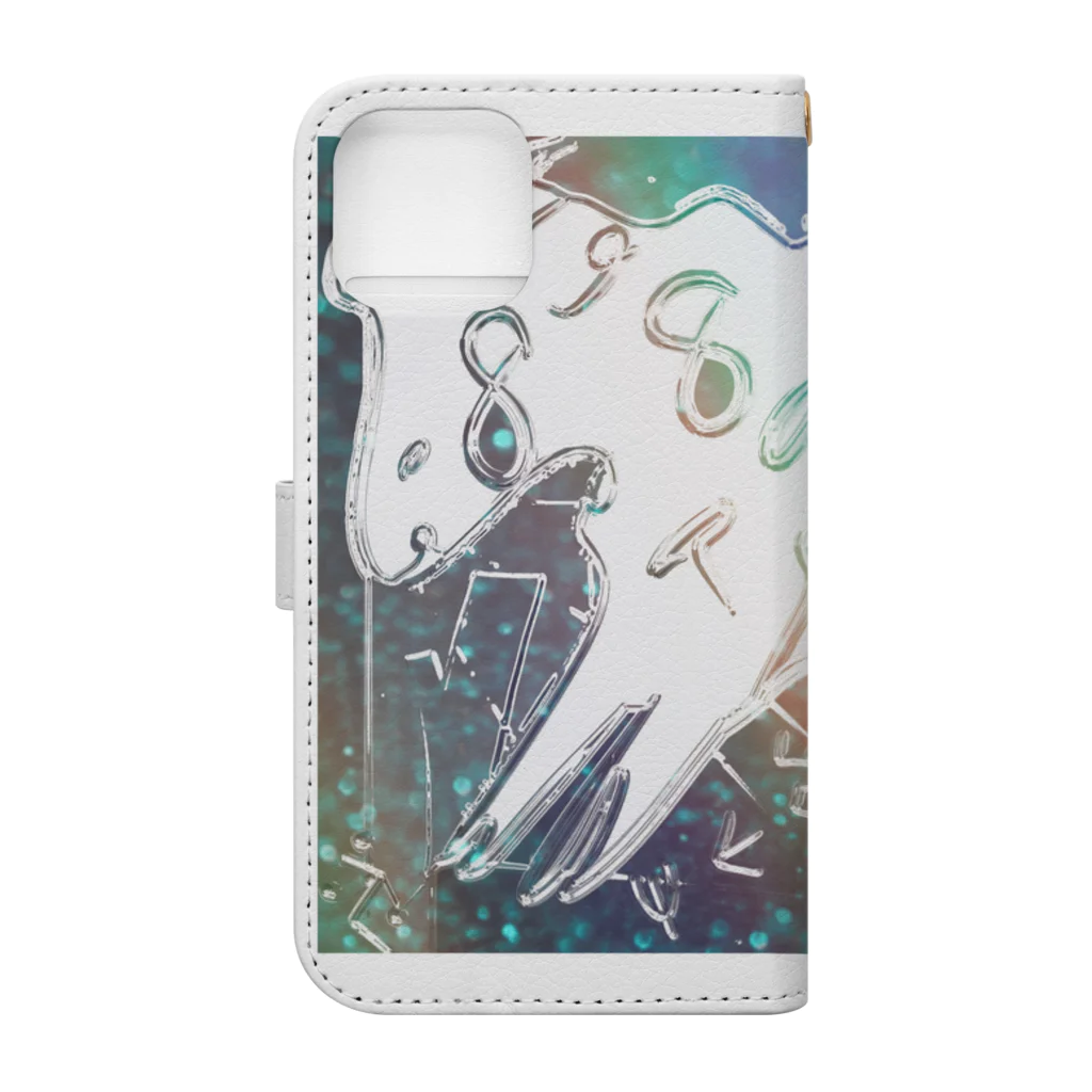 エネハピる〜🫧✨の自然✨🗻🌿‬ エネルギー♪ Book-Style Smartphone Case :back