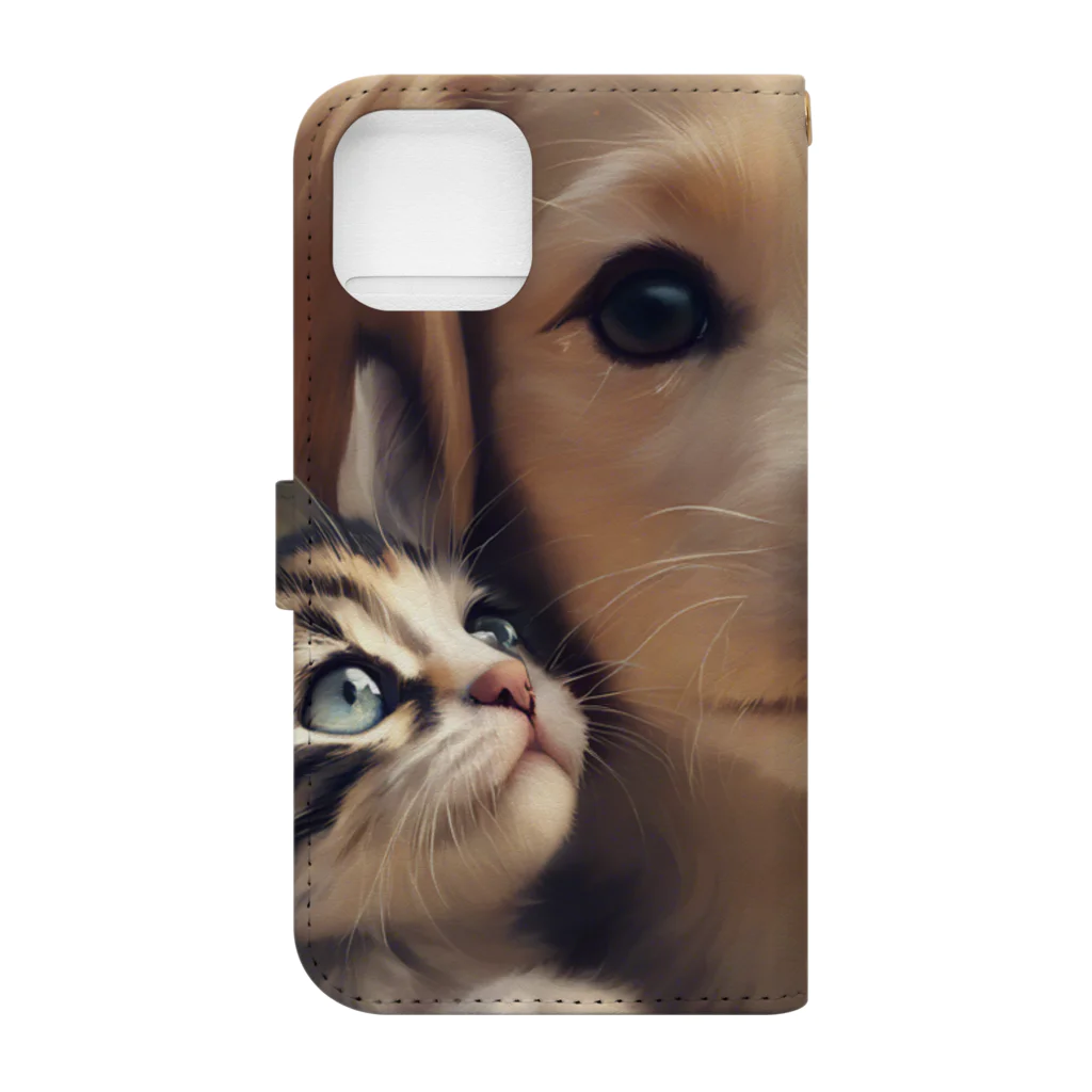 MAF_のねぇねぇ💬🐾  Book-Style Smartphone Case :back