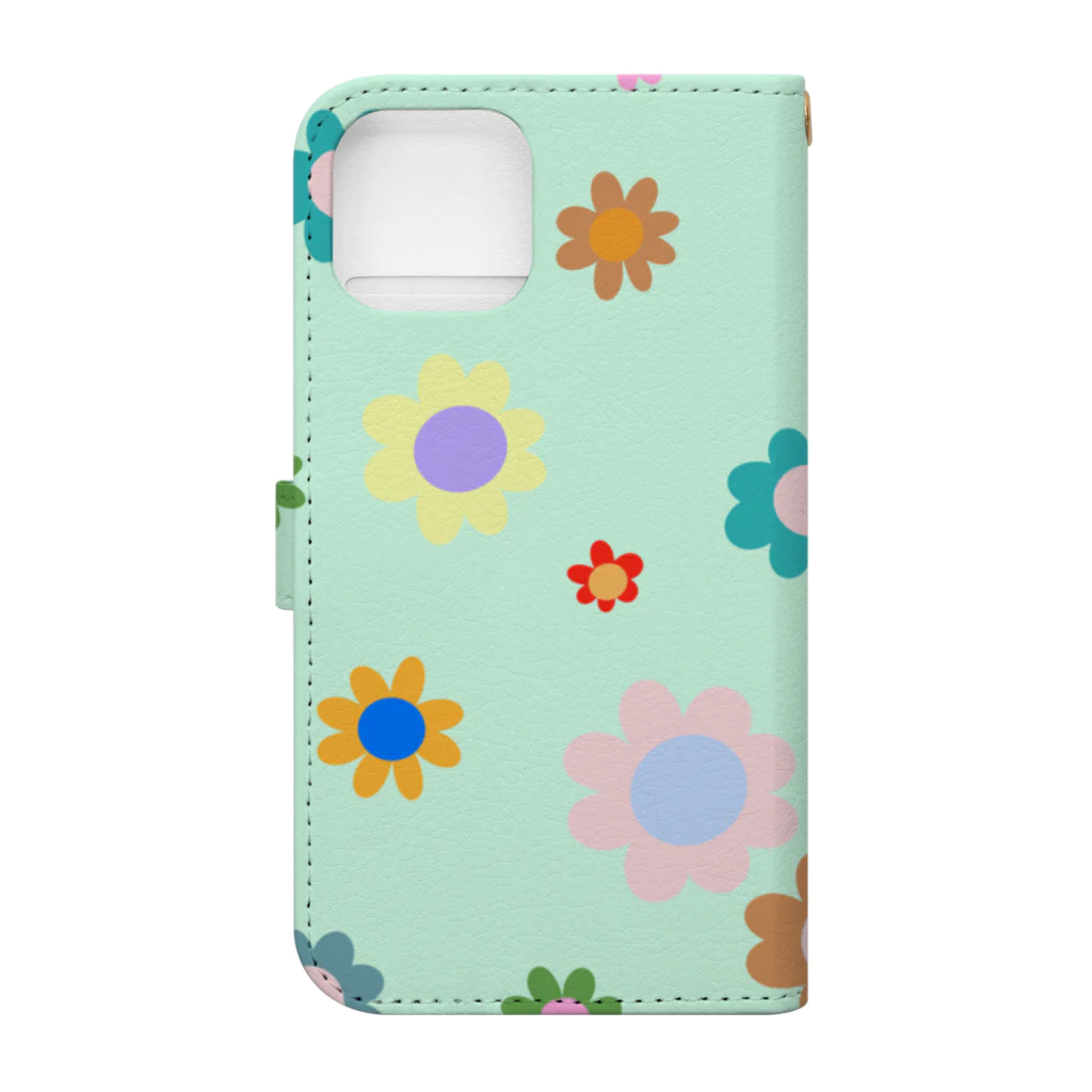 Ayumiの💛VivifulFlower💛 Book-Style Smartphone Case :back