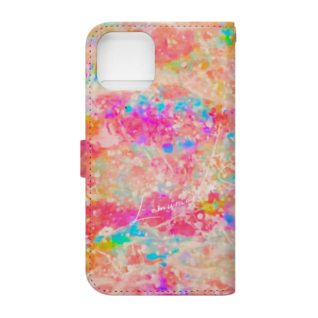 Lemuriart ✶ SophiaのHappiness Book-Style Smartphone Case :back