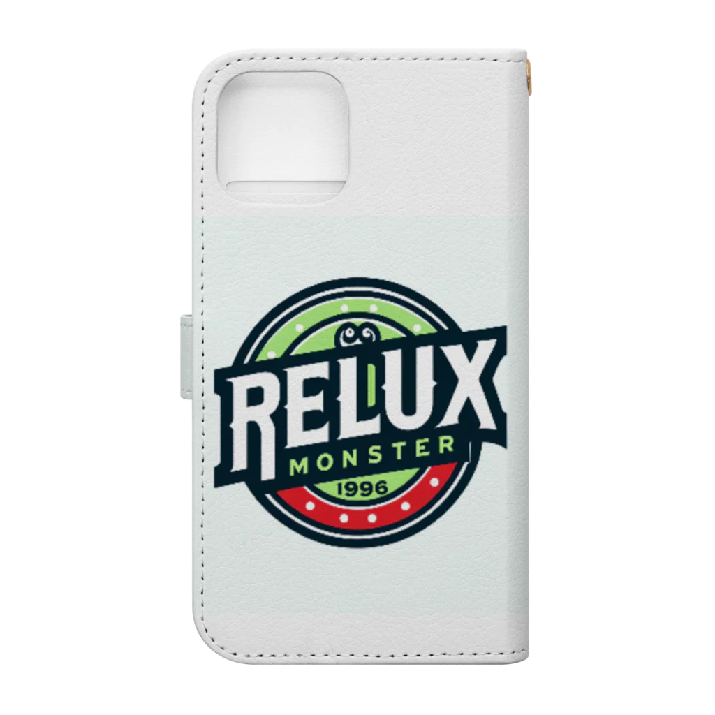 Relux MonsterのReluxMonster 手帳型スマホケースの裏面