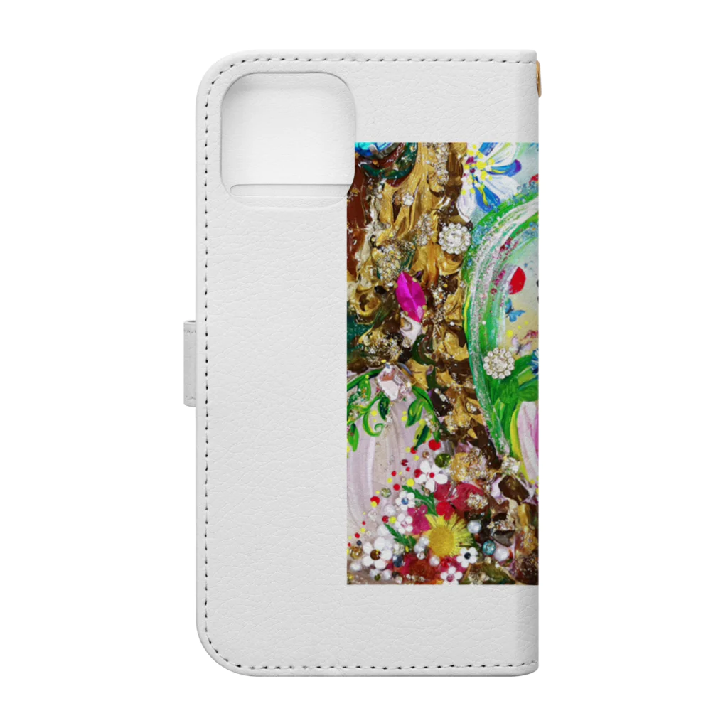 yukie8139の二人の妖精 Book-Style Smartphone Case :back