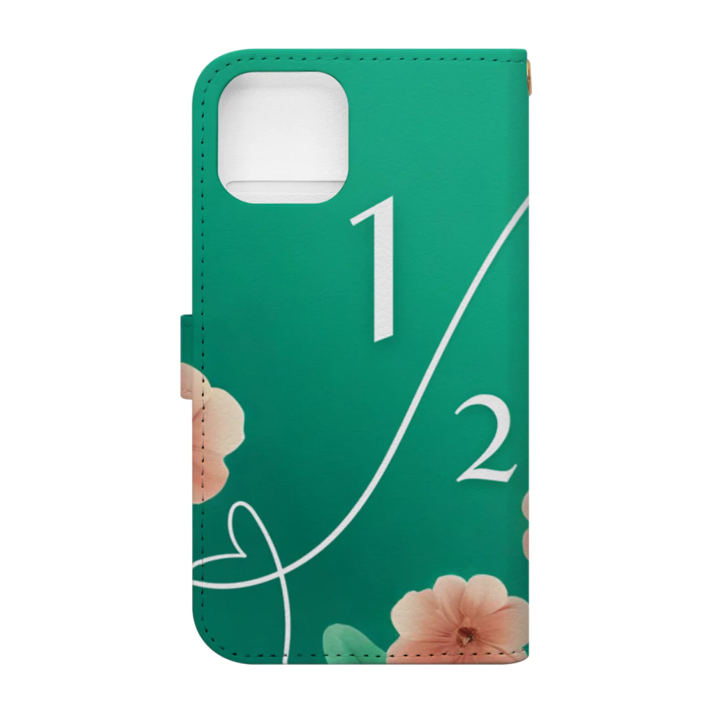 evening-fiveのHALF SUMMER 002 Book-Style Smartphone Case :back