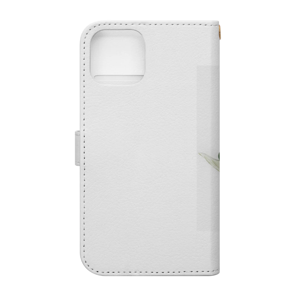 Potet & Luna lifeのPotet_life Book-Style Smartphone Case :back