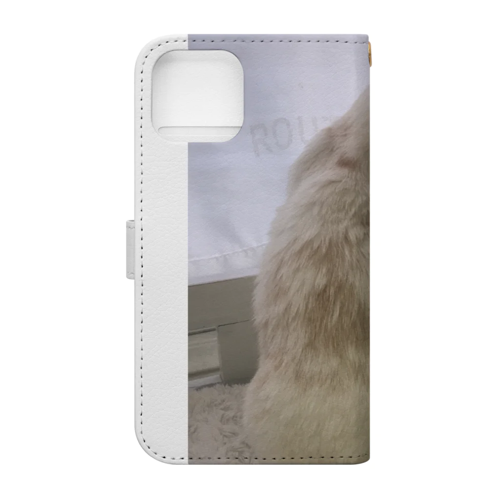 Mizuki・ASIA CATの後ろ美猫MILU🐾 Book-Style Smartphone Case :back