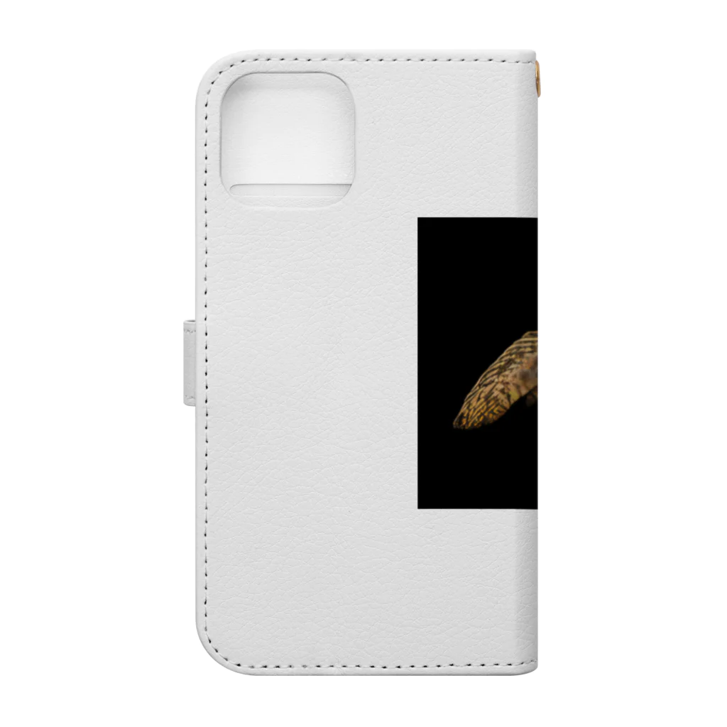 stockboxのポリプテルス グッズ Book-Style Smartphone Case :back