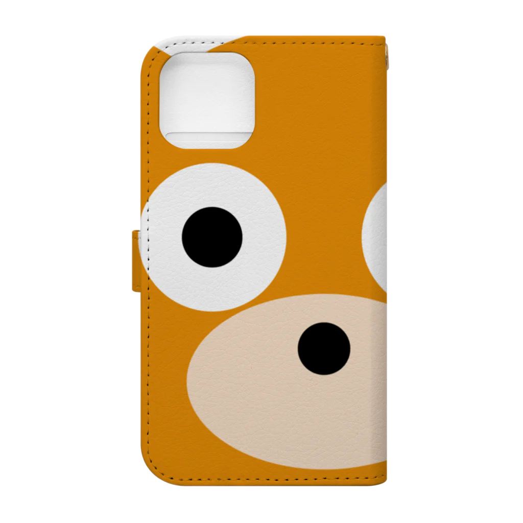 キュートキャットマンのThe KUMA Book-Style Smartphone Case :back