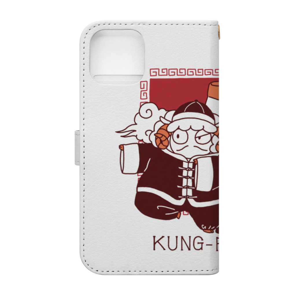 KOCHI shopのKUNG-FU BUDDY Book-Style Smartphone Case :back