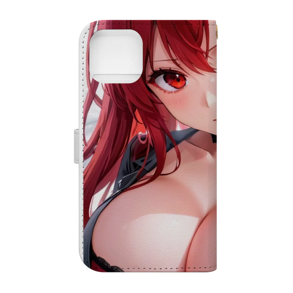 studio AzurのAzvl　プロマイド風 Book-Style Smartphone Case :back