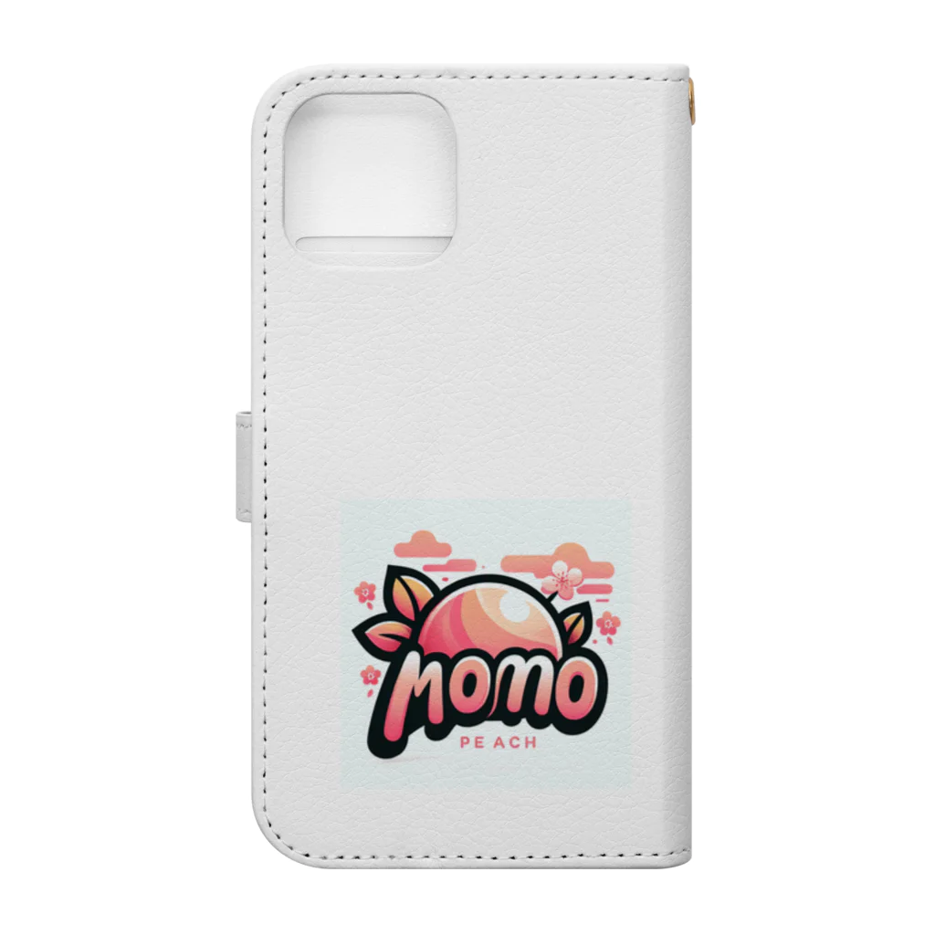 momo⭐︎WorldのmomoWorld Book-Style Smartphone Case :back