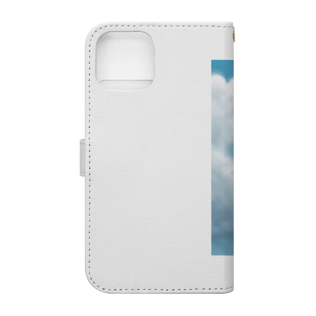 DEEP SKYのシャーくん Book-Style Smartphone Case :back