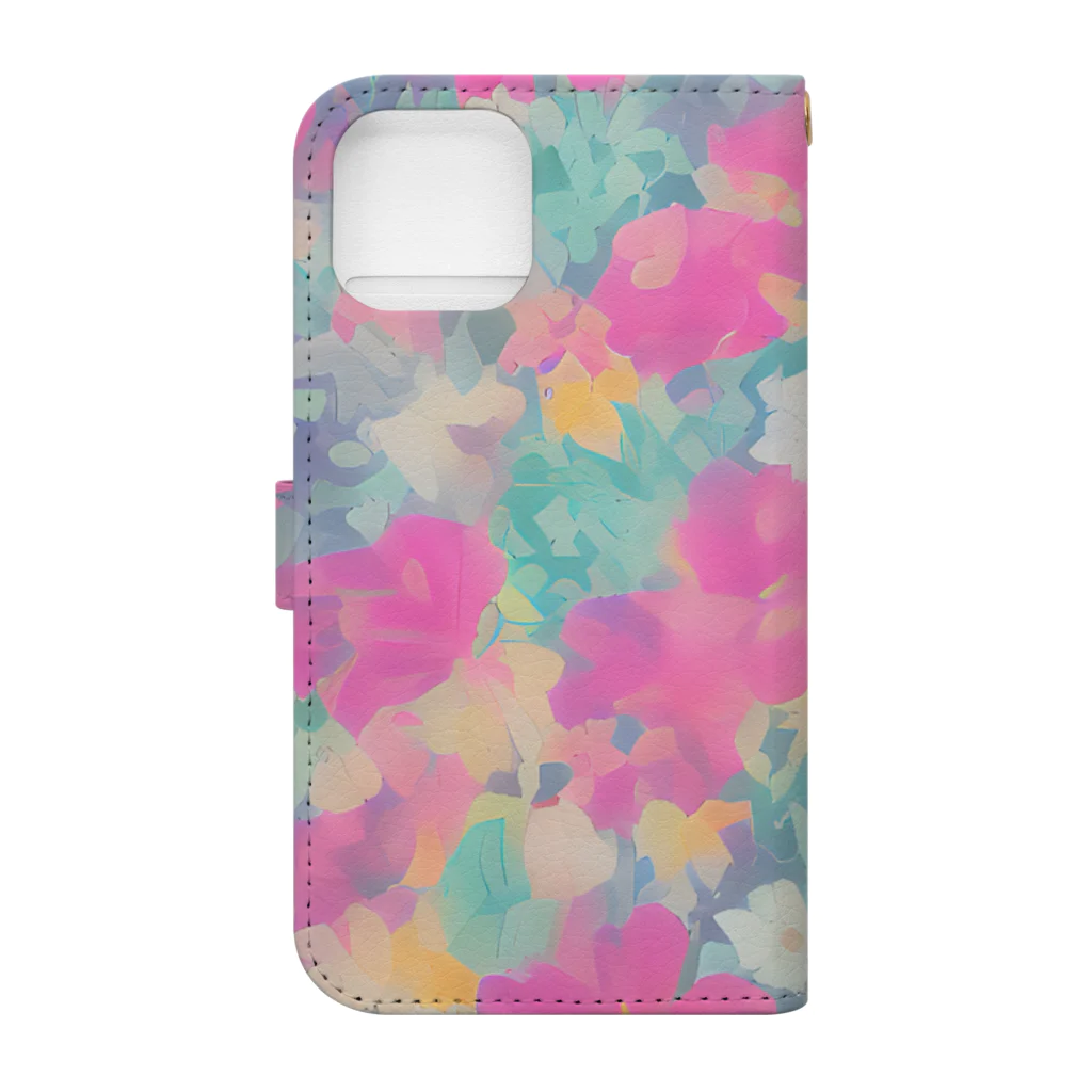 tleflower のFlower Book-Style Smartphone Case :back