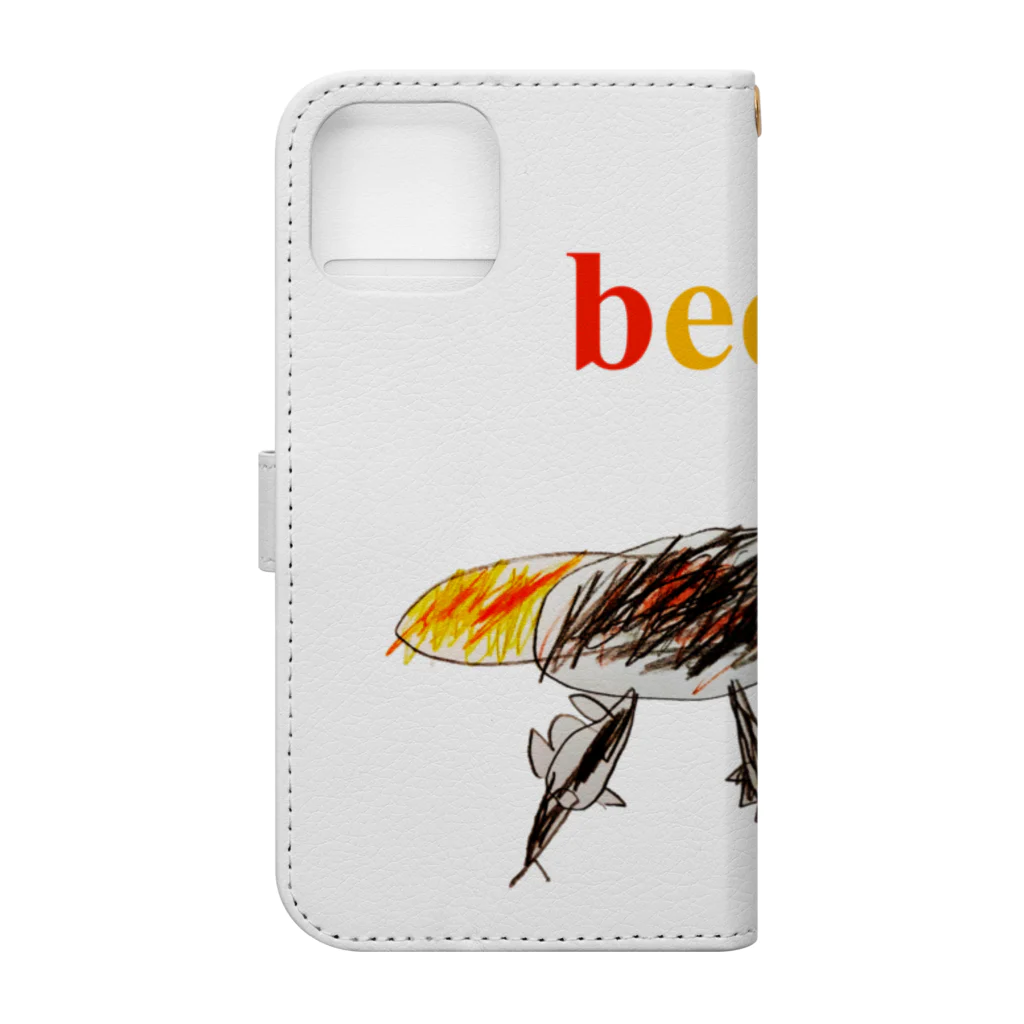 eri_sakuのbeetle Book-Style Smartphone Case :back