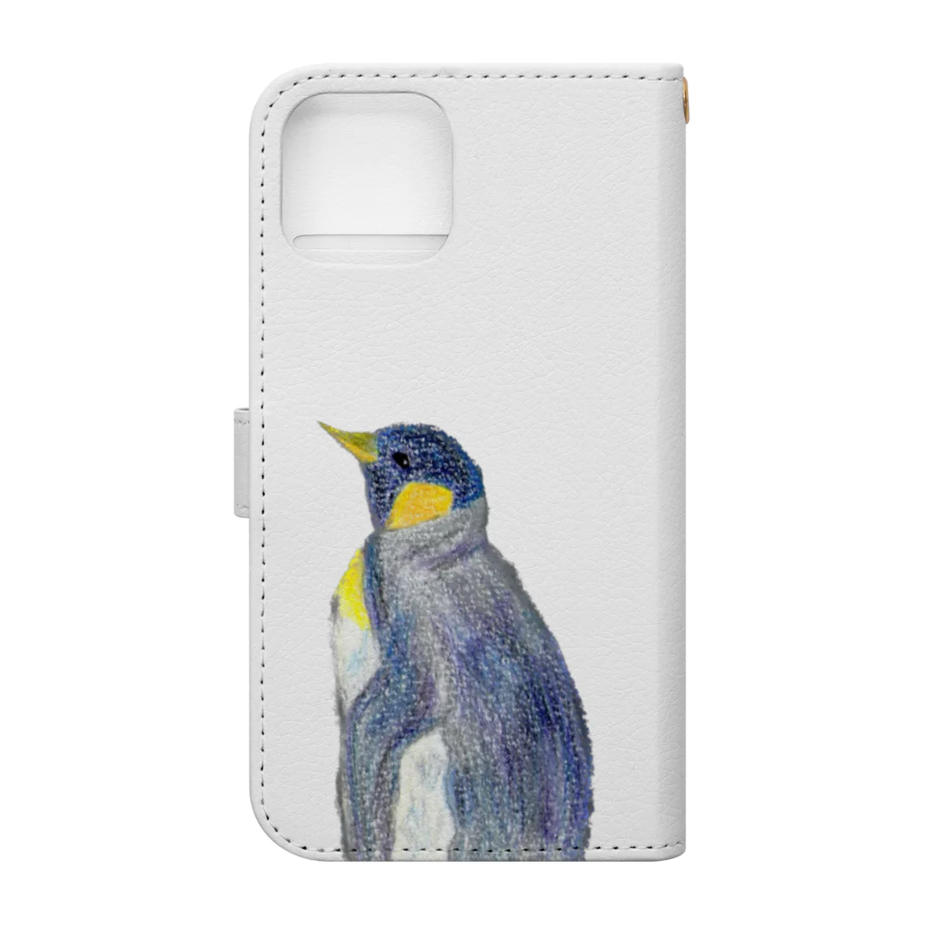 つぎの皇帝ペンギン　ふたり Book-Style Smartphone Case :back