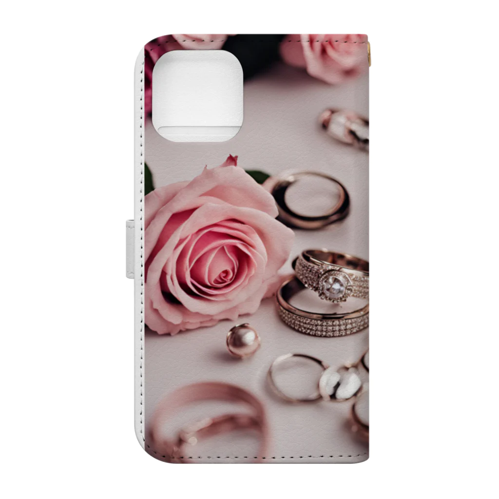 coco...のLady... Book-Style Smartphone Case :back