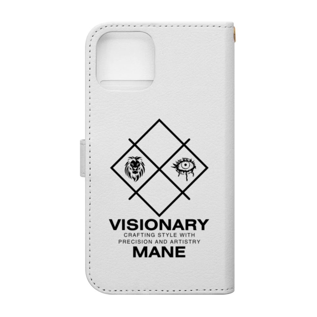 CHIBE86のVisionary Mane Book-Style Smartphone Case :back