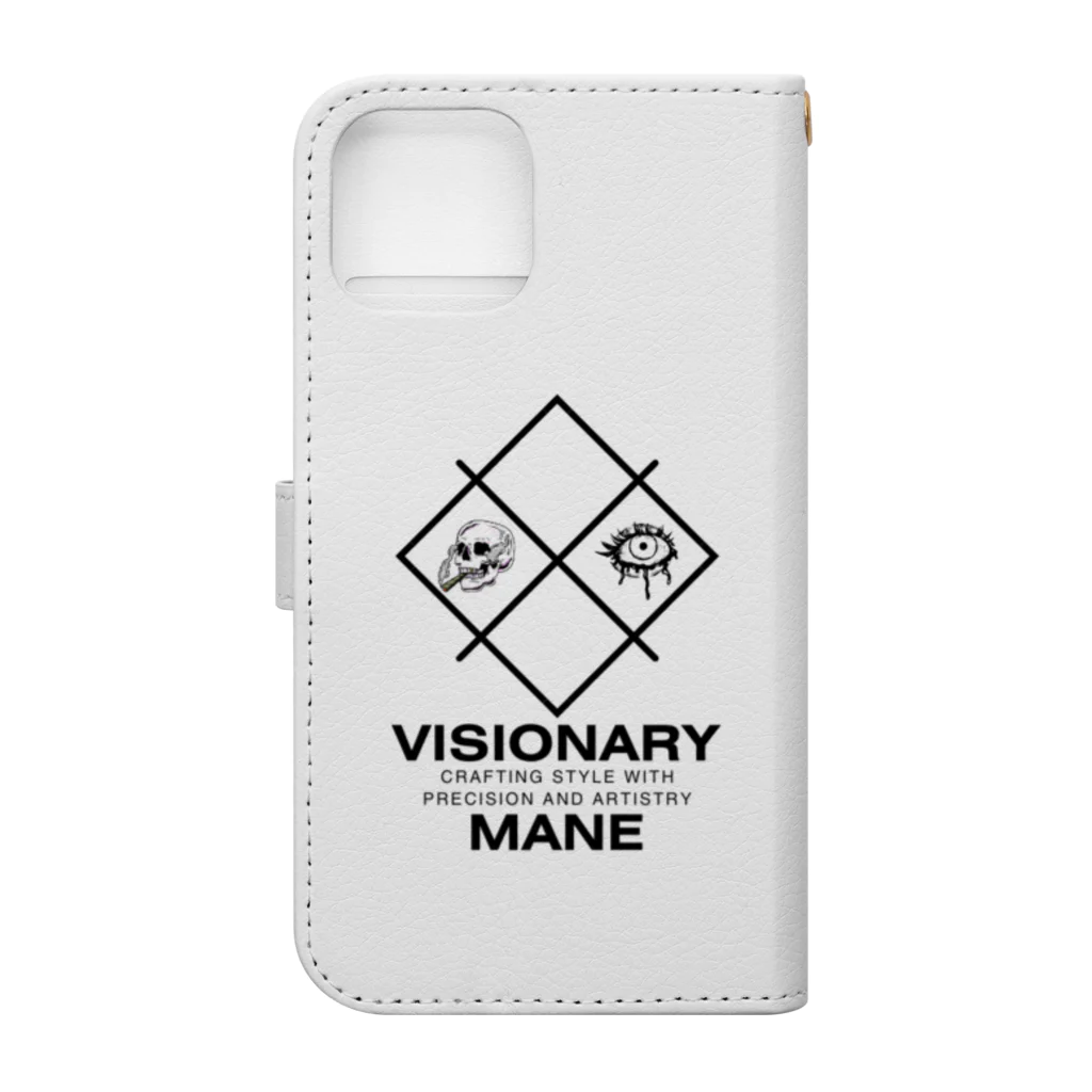 CHIBE86のVisionary Mane Book-Style Smartphone Case :back