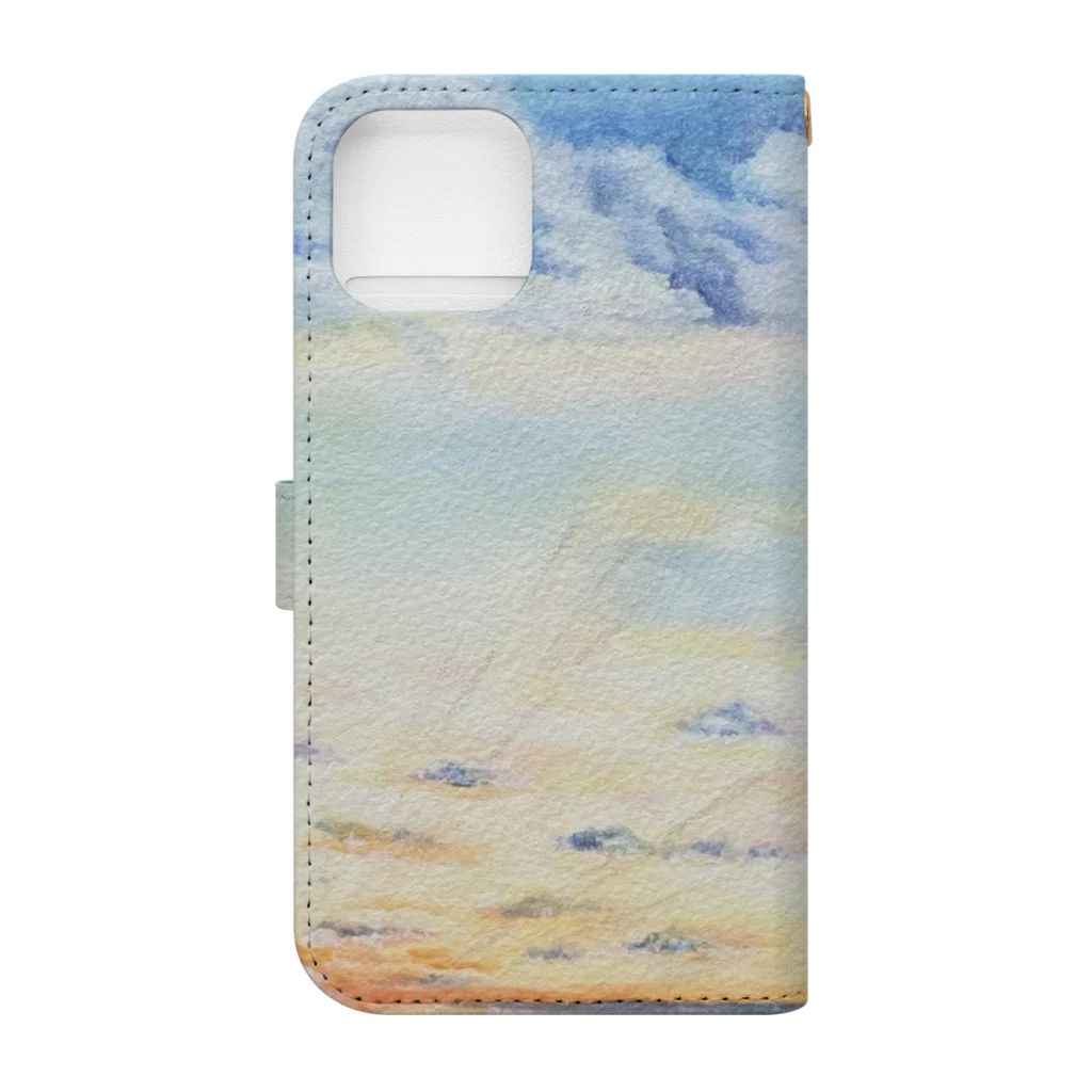 浅野なつき グッズshopのbeautiful world Book-Style Smartphone Case :back