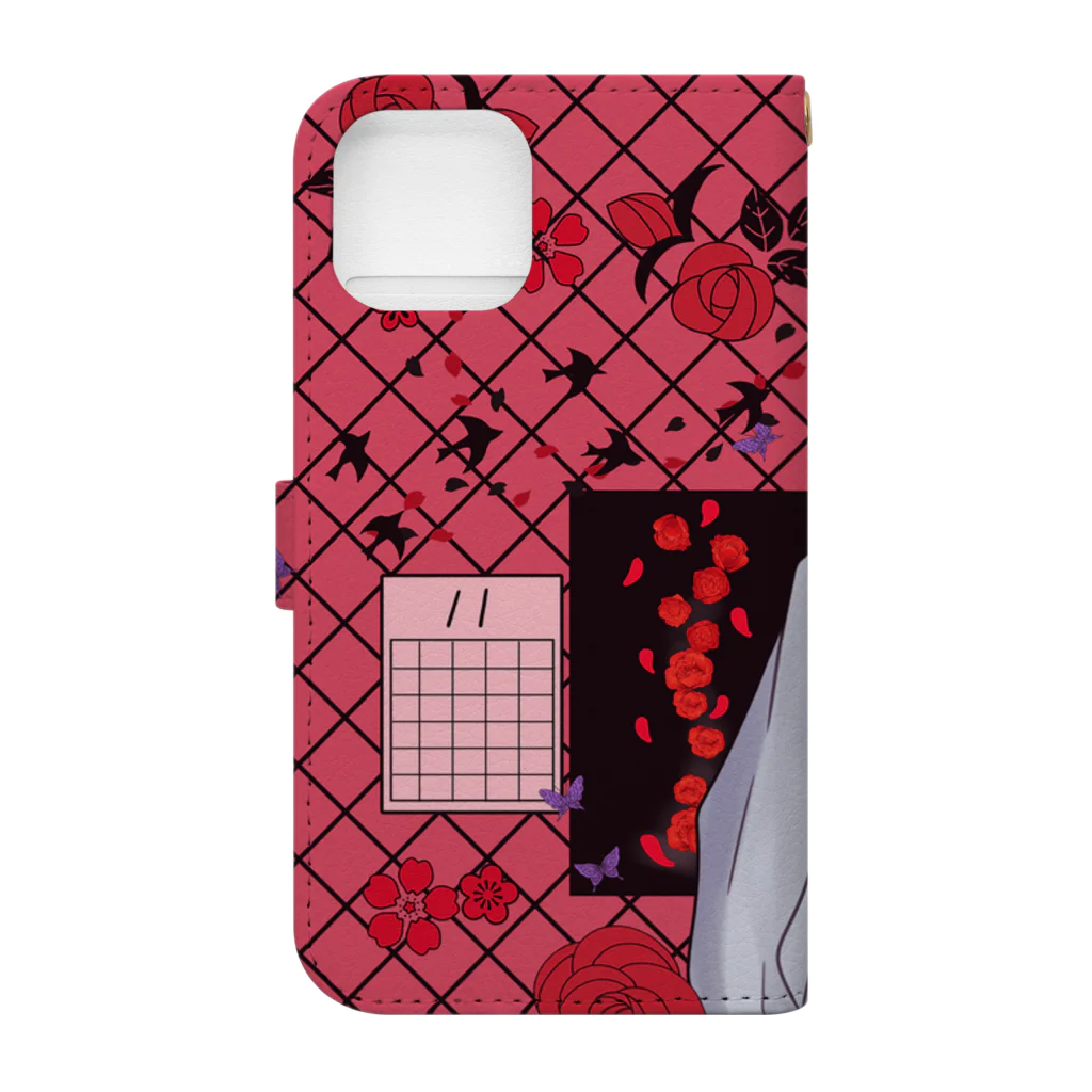 yua022302の沢渡美空ちゃん Book-Style Smartphone Case :back