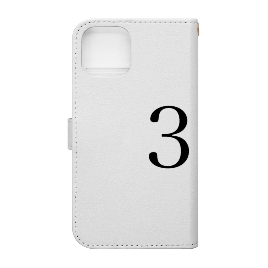 あかさたーなの33 Book-Style Smartphone Case :back