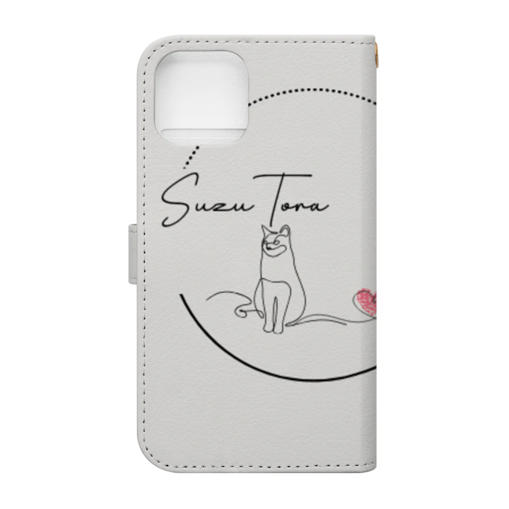 SuzuToraのSuzuTora Book-Style Smartphone Case :back