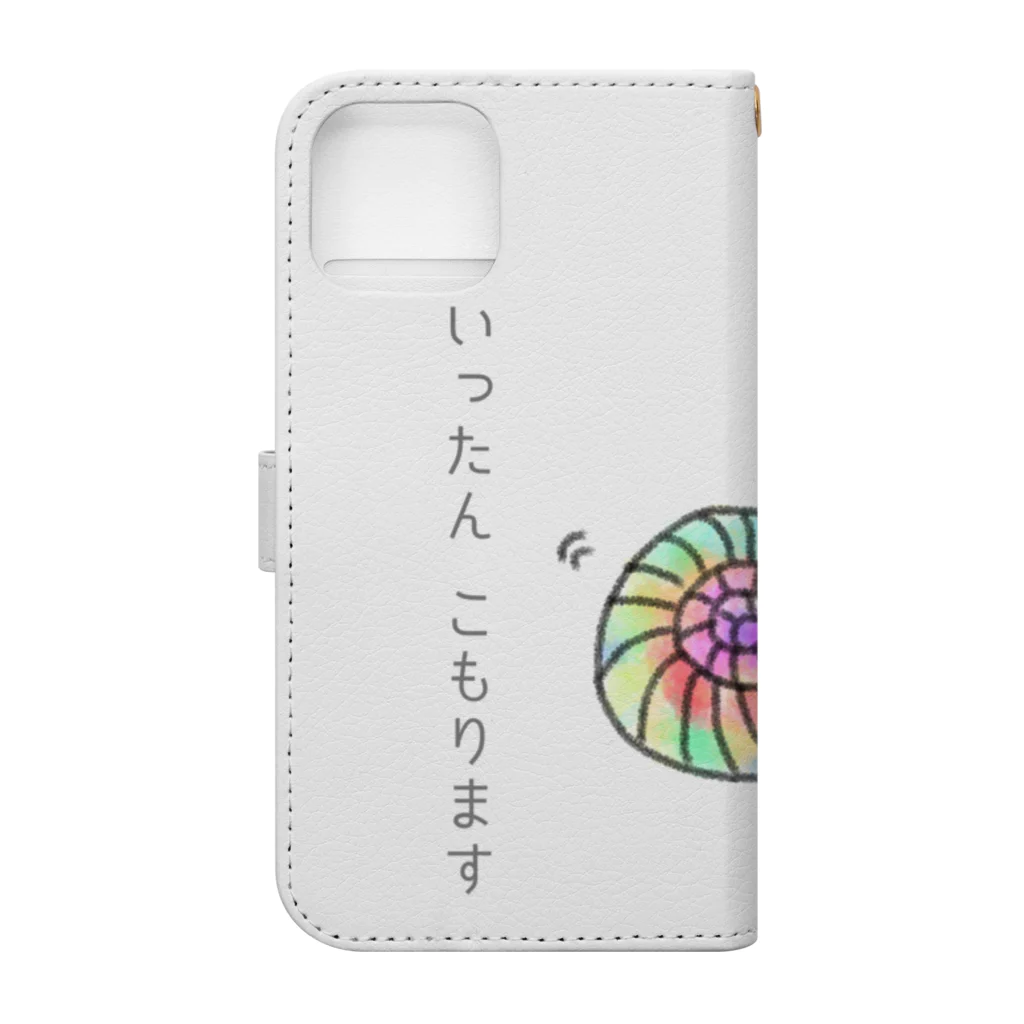 honoeのしんぼるず→かたつむりB Book-Style Smartphone Case :back