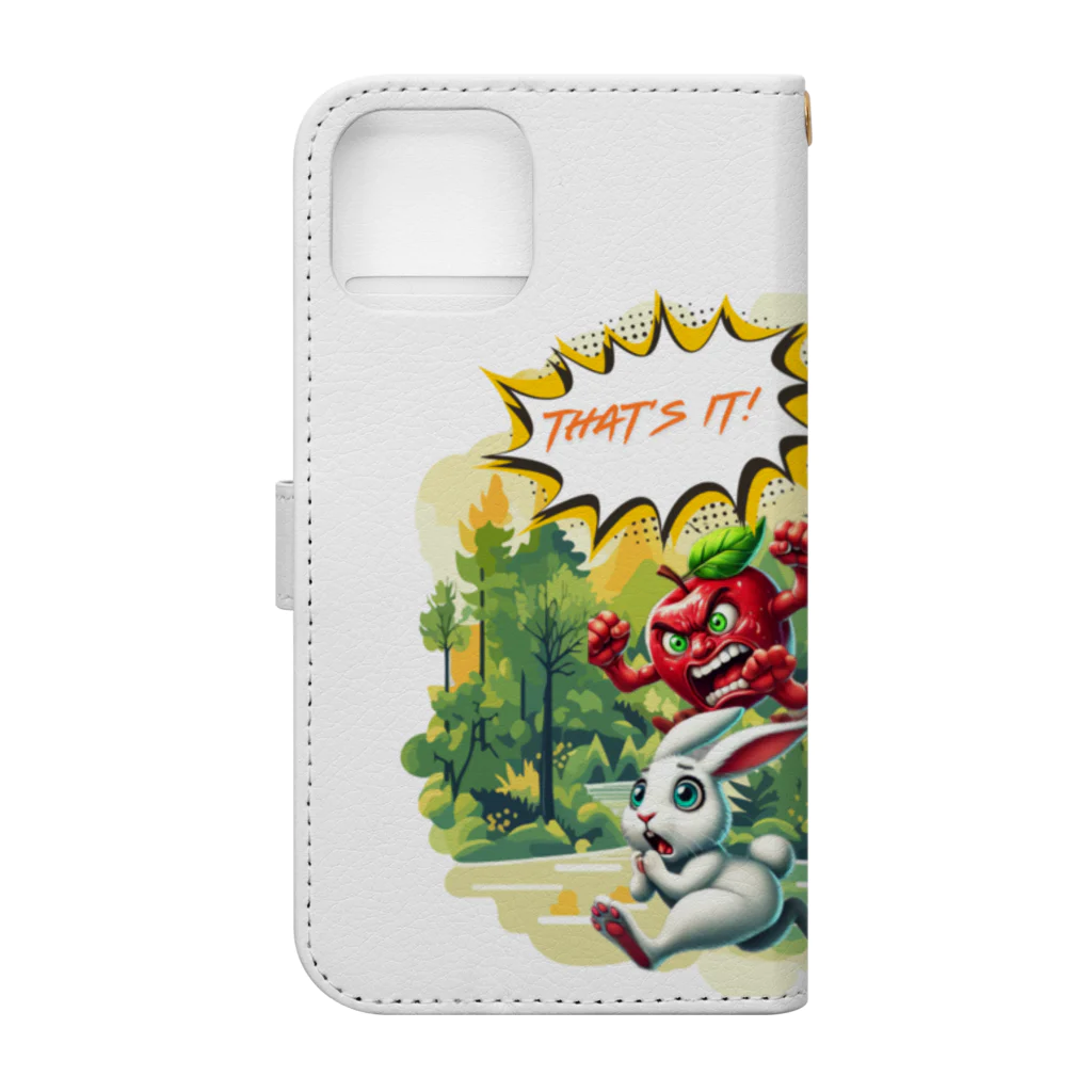 CHOCOLATEAの「あいつだっ！2」 Book-Style Smartphone Case :back