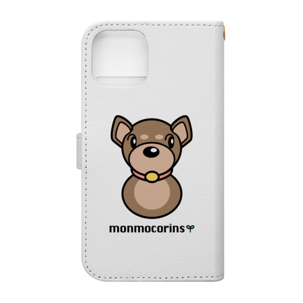 monmocorinsのmonmocorins Book-Style Smartphone Case :back