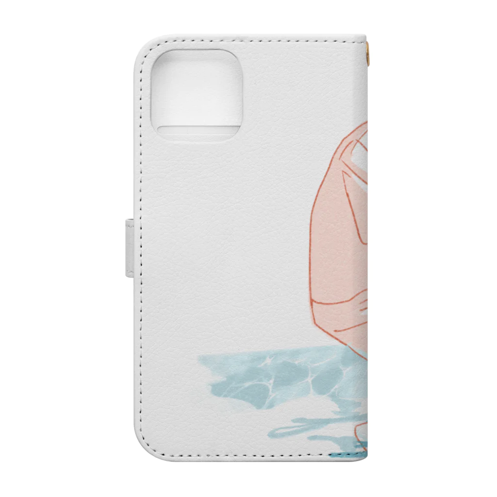 蒼のスイカ Book-Style Smartphone Case :back