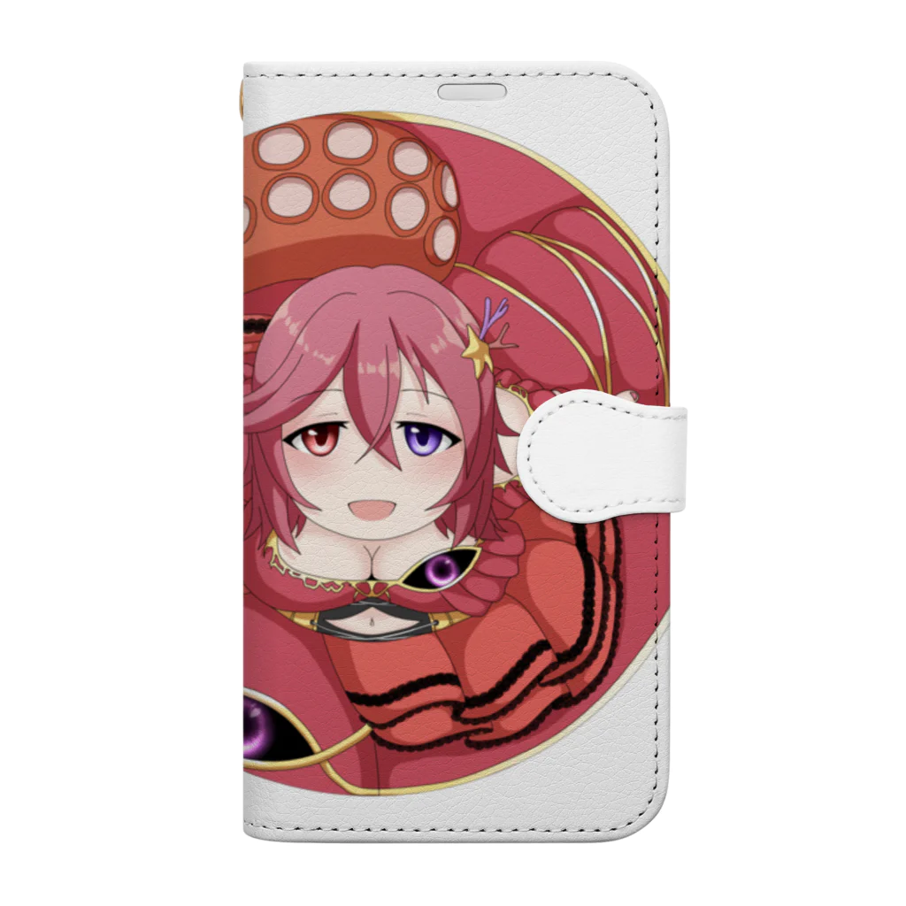 個人Vtuberテンタクル七海ショップSUZURI支店のまんまるテンタクル七海 Book-Style Smartphone Case