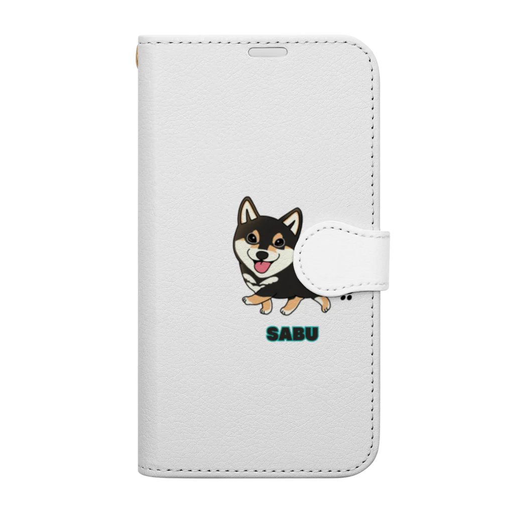 サブショップのテチテチサブ2スマホーケース Book-Style Smartphone Case