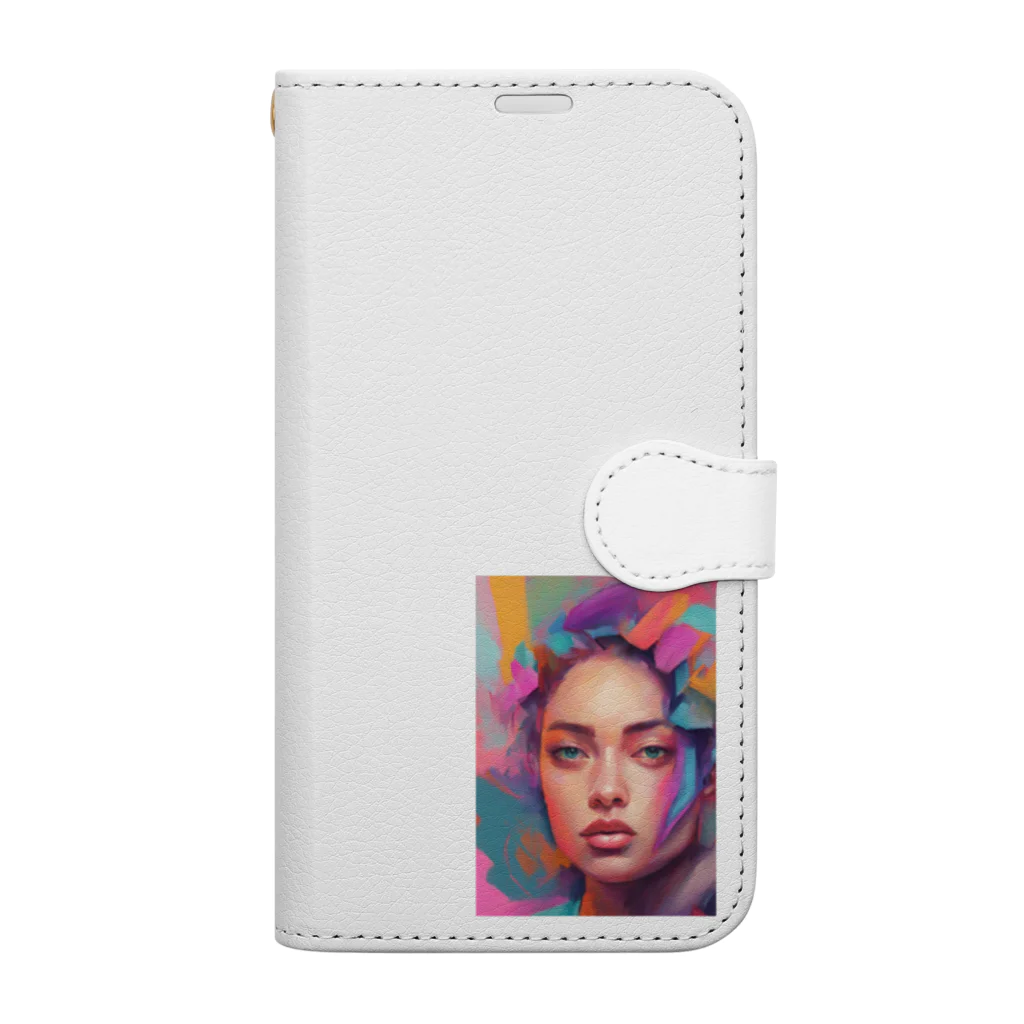 AI×画像　錬成術師のc Book-Style Smartphone Case