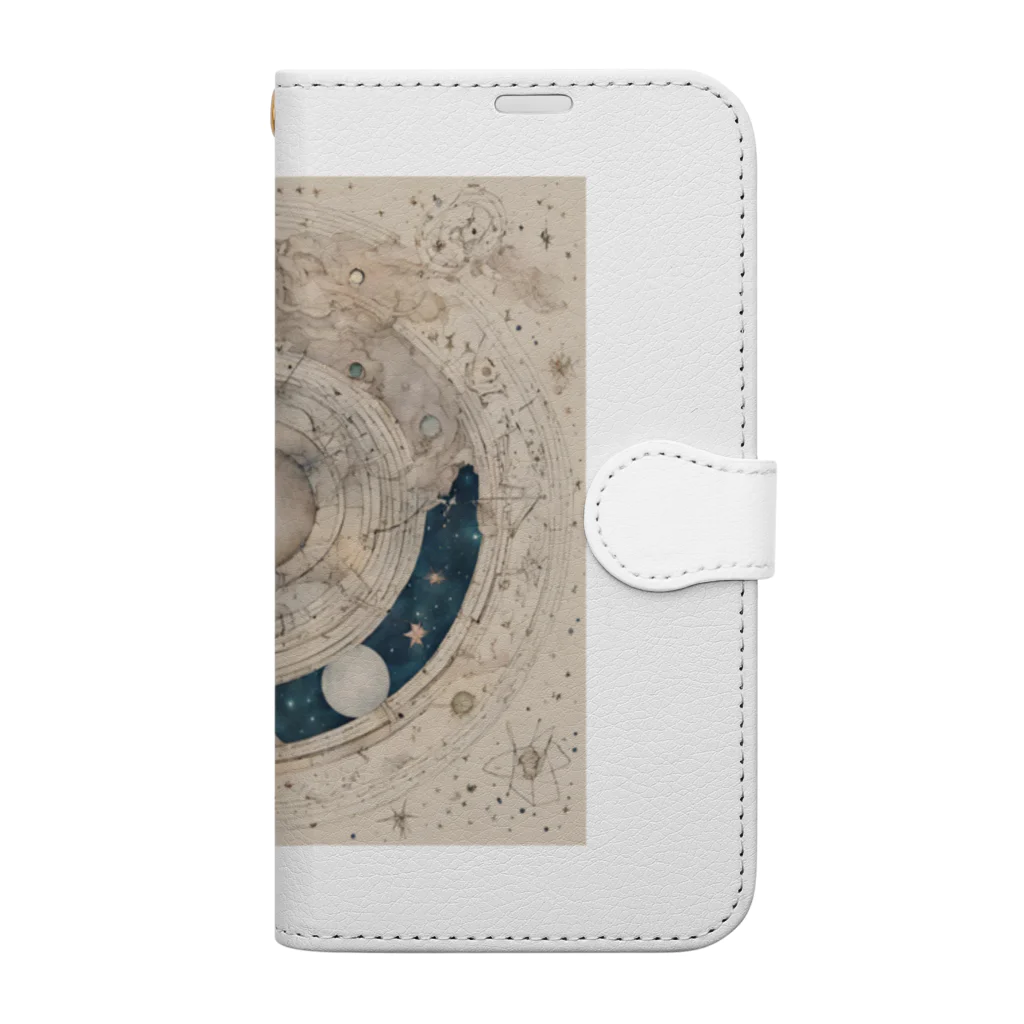 ウィリーの雑貨屋さんのThe Mystery of the Planets Book-Style Smartphone Case