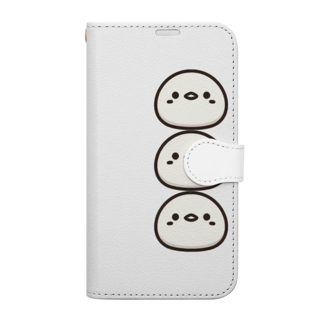 ぽっぽ🐣のひよこ家族 手帳型スマホケース