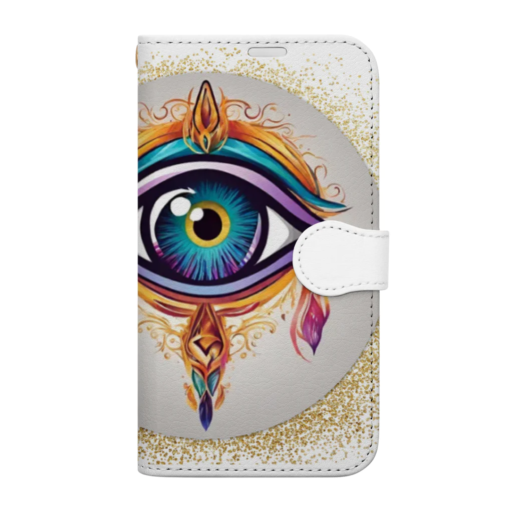 Persona MoMの第3のeye Book-Style Smartphone Case