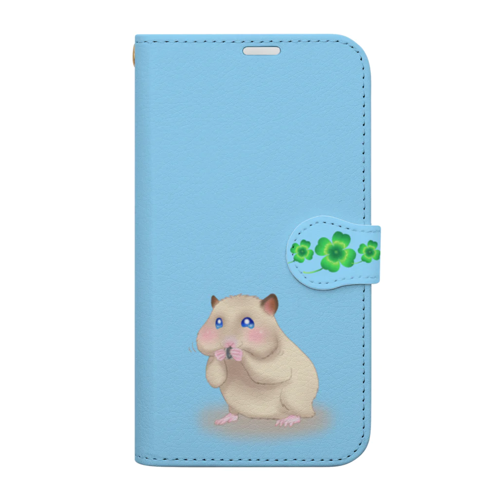 AriyamaSayuriの今日ものんびり。きんハムちゃん Book-Style Smartphone Case