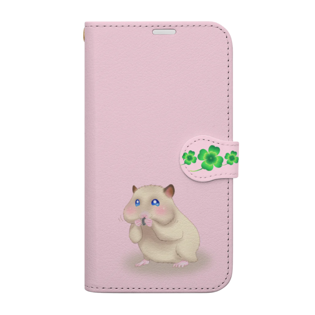 AriyamaSayuriの今日ものんびり。きんハムちゃん Book-Style Smartphone Case