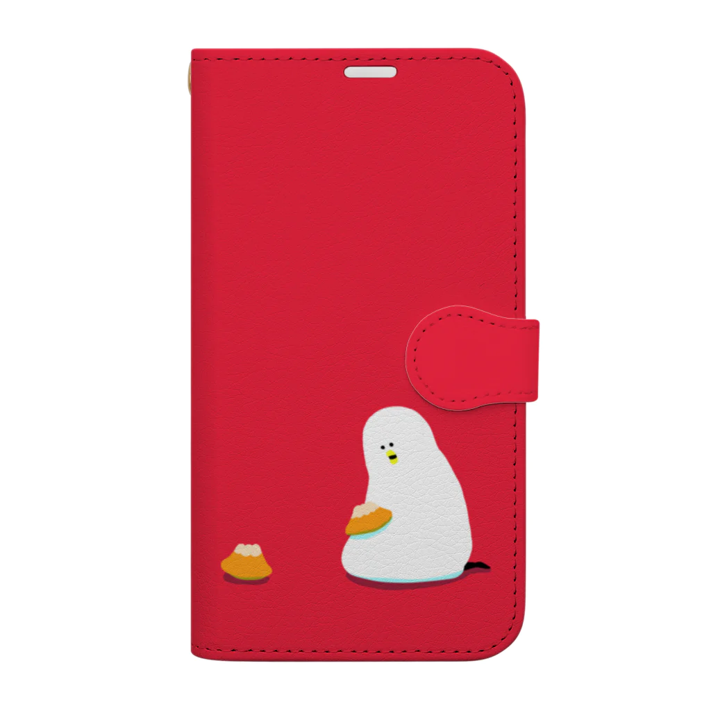 ろろのすの甘食とロロ Book-Style Smartphone Case