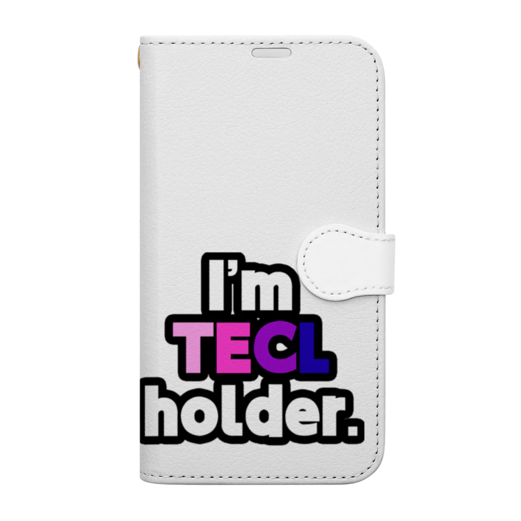 ゆでがえる(非正規こどおじでも底辺セミリタイアできますか?)のI'm TECL holder. Book-Style Smartphone Case