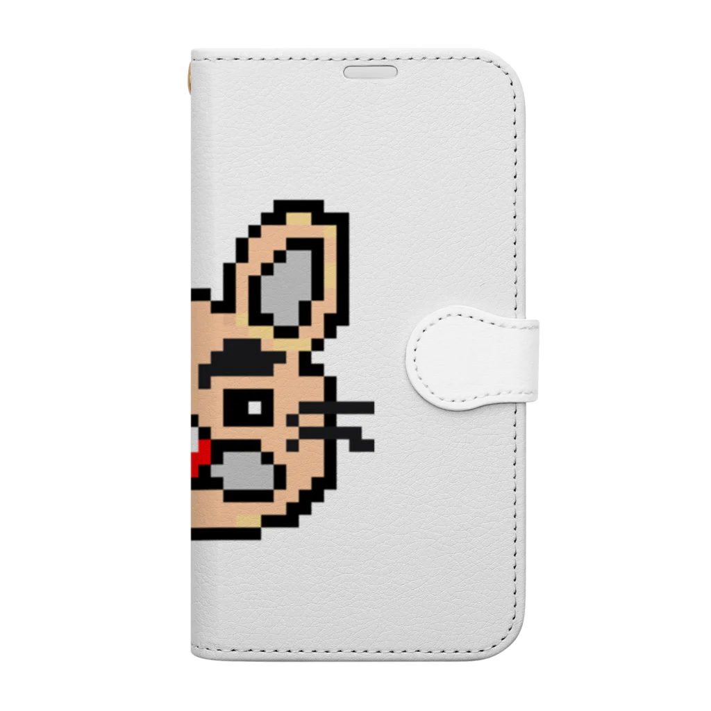 ヤスの部屋のヤスの部屋オリジナルキャラクター「ドットやゆ」 Book-Style Smartphone Case