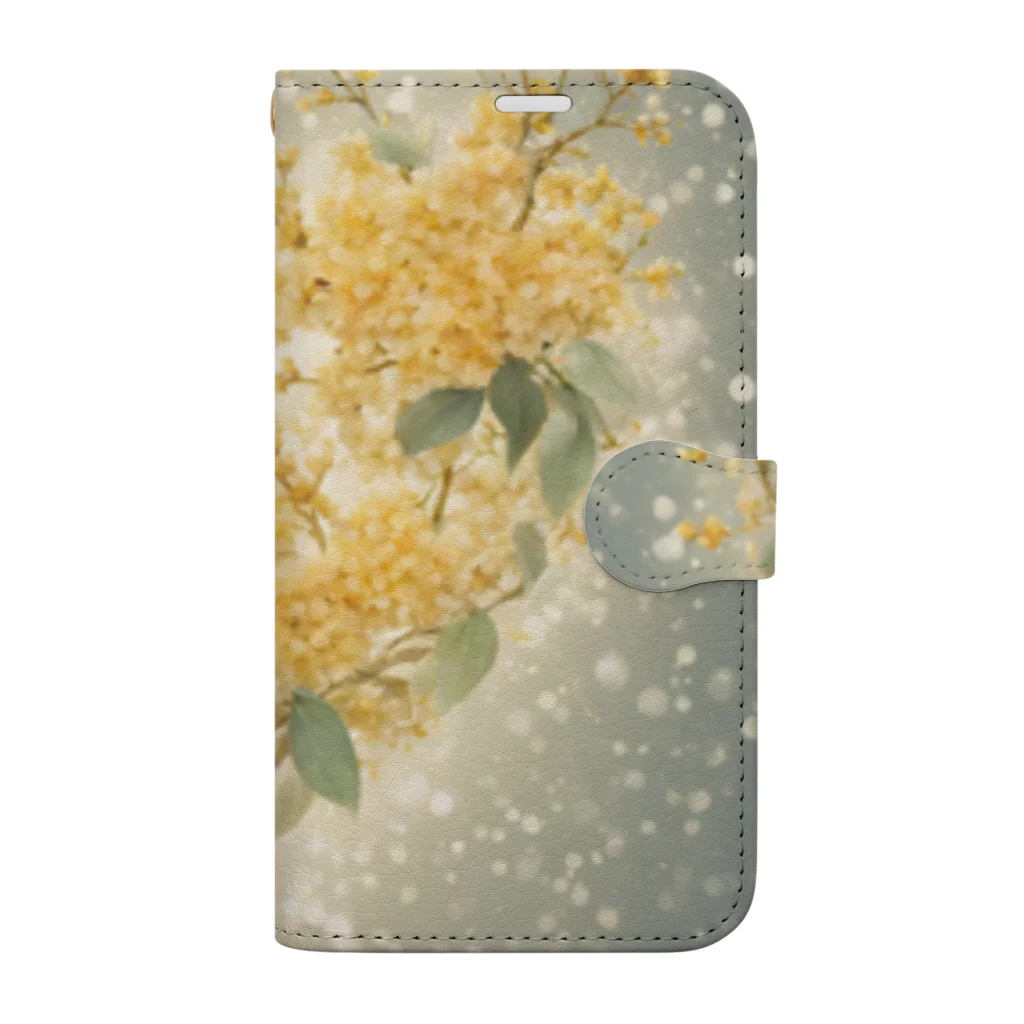 REINA-MAの金木犀 Book-Style Smartphone Case