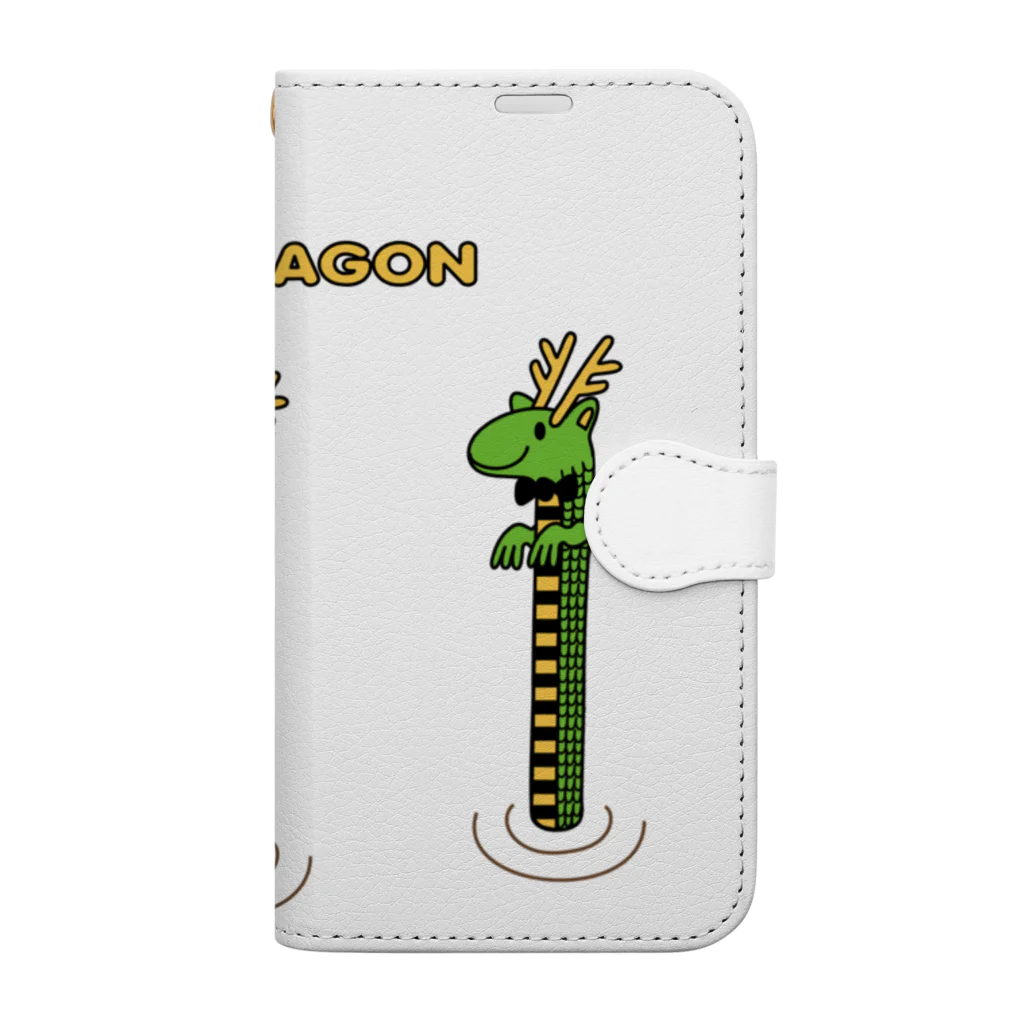 キッズモード某のちんどらごん Book-Style Smartphone Case