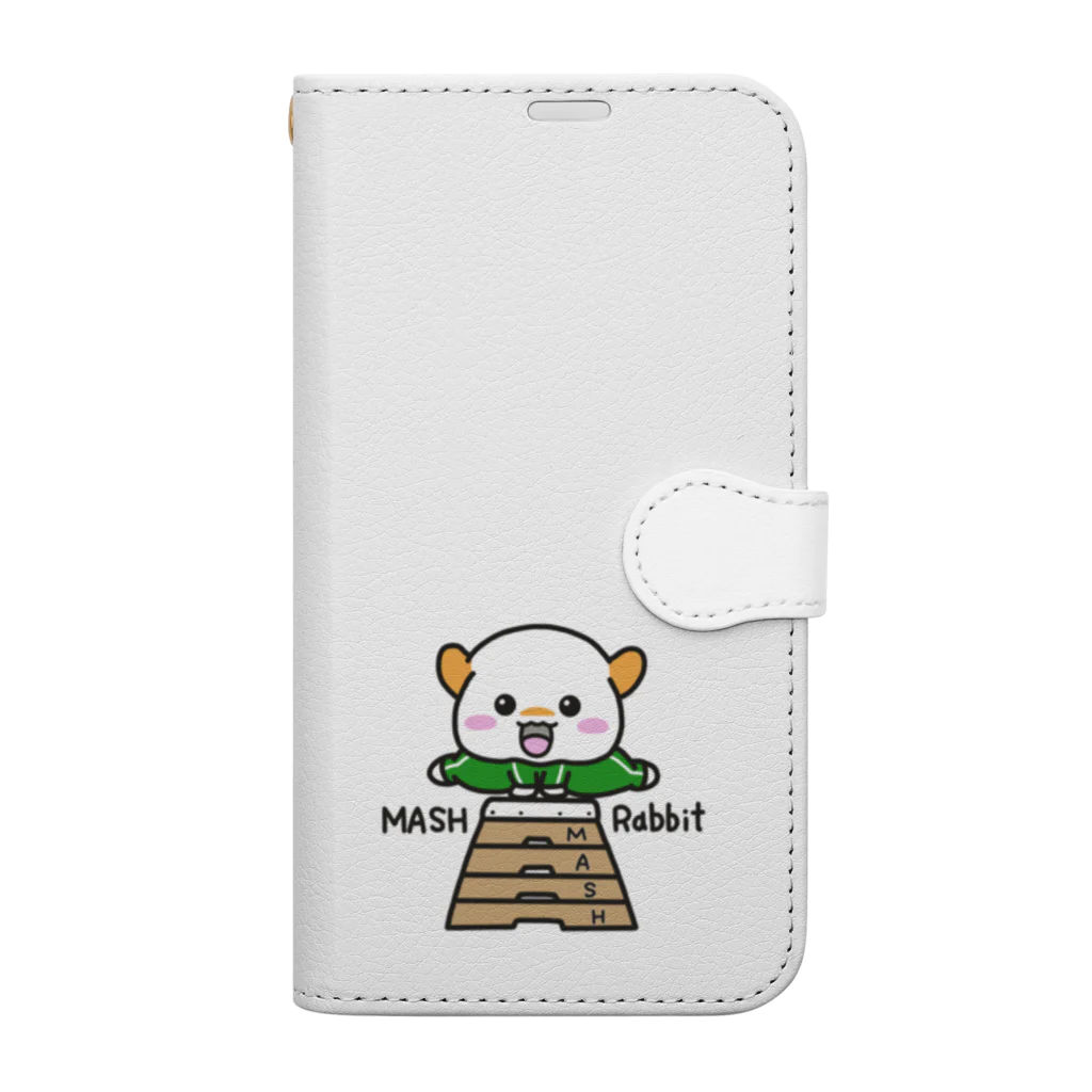 マッシュ・ラビのマッシュ・ラビ(跳び箱)Ｂ Book-Style Smartphone Case