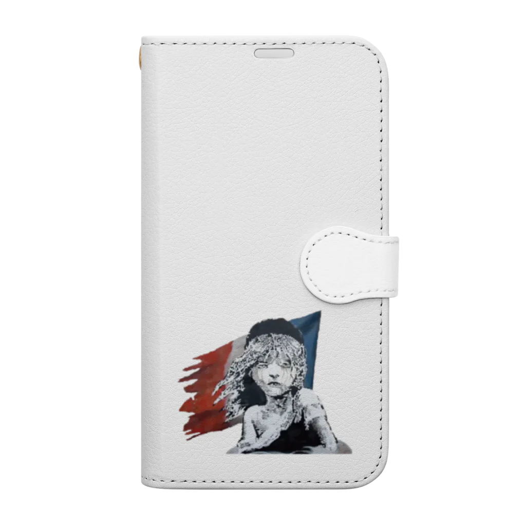 Diracのレ・ミゼラブル Book-Style Smartphone Case