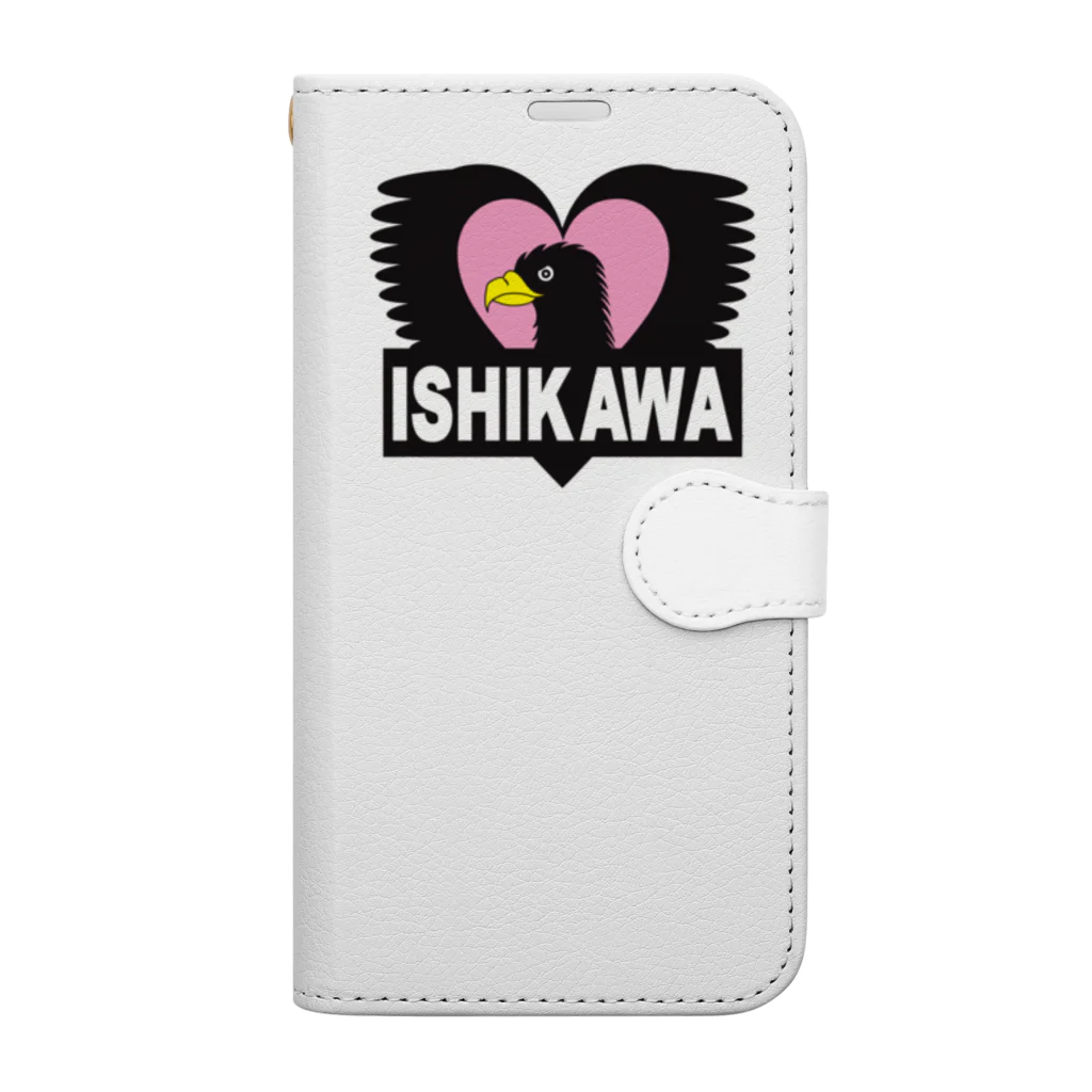 Ohana087のISHIKAWA 手帳型スマホケース