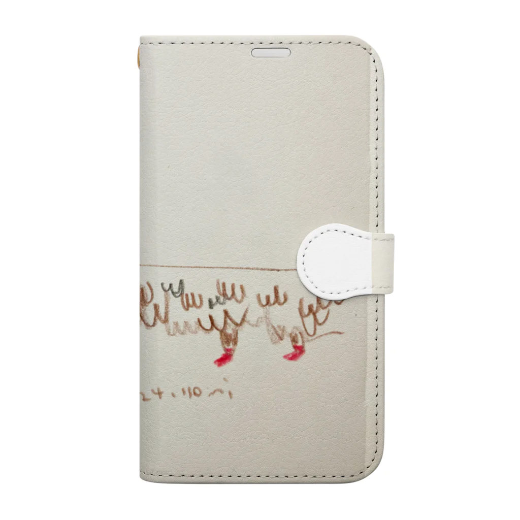 いとうみさきのくつしたねこ Book-Style Smartphone Case